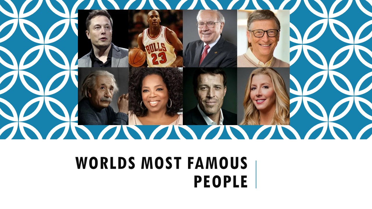 famous people